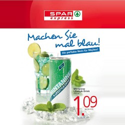 Bei SPAR kann man jetzt blau machen…